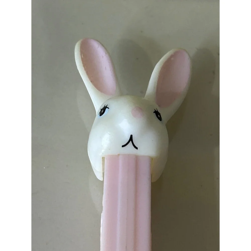 Vintage PEZ Dispenser Lot Easter Bunny Chick in Egg Lamb Mixed Set of 4